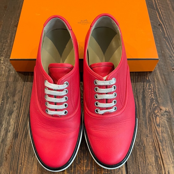 Authentic 🧡Rare🧡 Hermès Sneakers - Picture 2 of 16